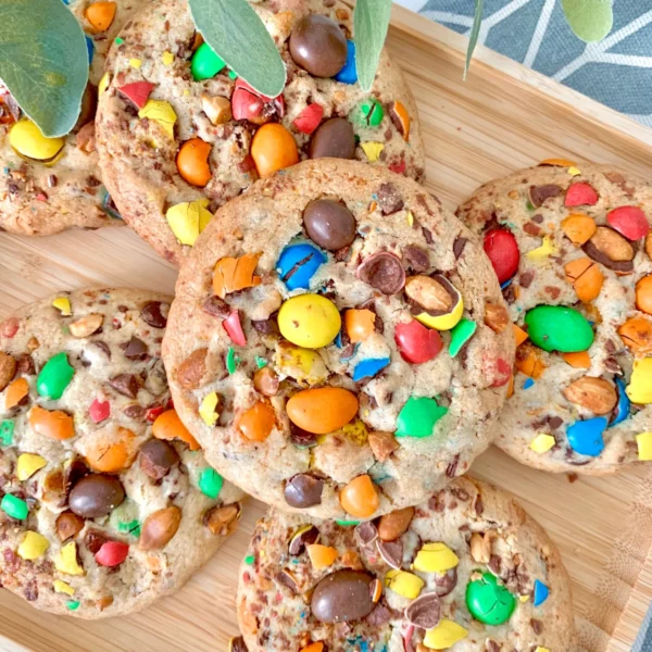 Cookie aux m&m's
