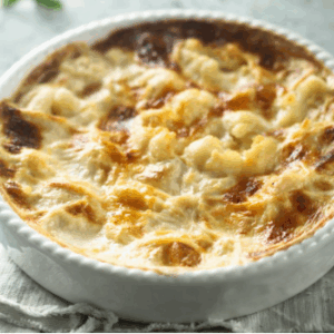 Gratin de gnocchis au poulet