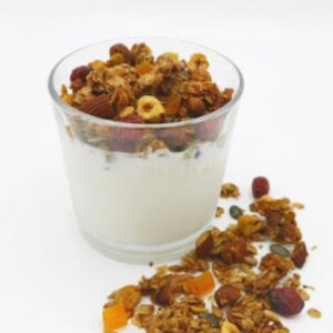 Fromage blanc et granola maison