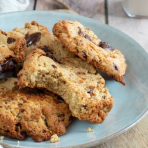 Cookie au chocolat au lait et noix de cajou
