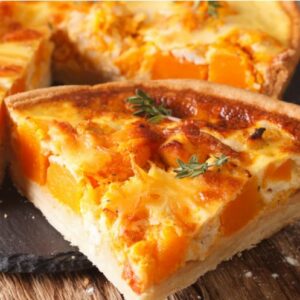 Quiche patate douce et feta