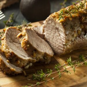 Rôti de porc fondant et gratin dauphinois