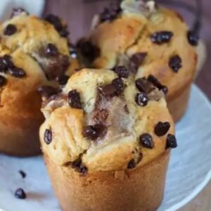 Muffins poires chocolat
